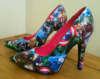 avengers high heels