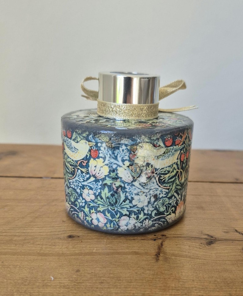 Metallic Reed Diffuser William Morris Reed Diffuser, Strawberry Thief Diffuser, William Morris ...