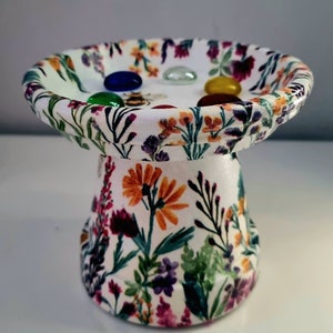 Decoupage Bee Watering Station: Pollinator Water Feature