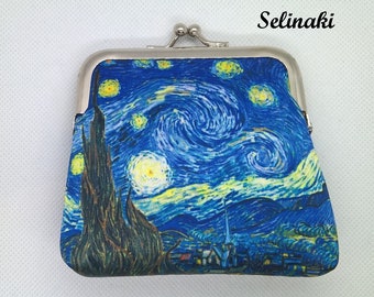 The Starry Night Mini Coin Purse Van Gogh