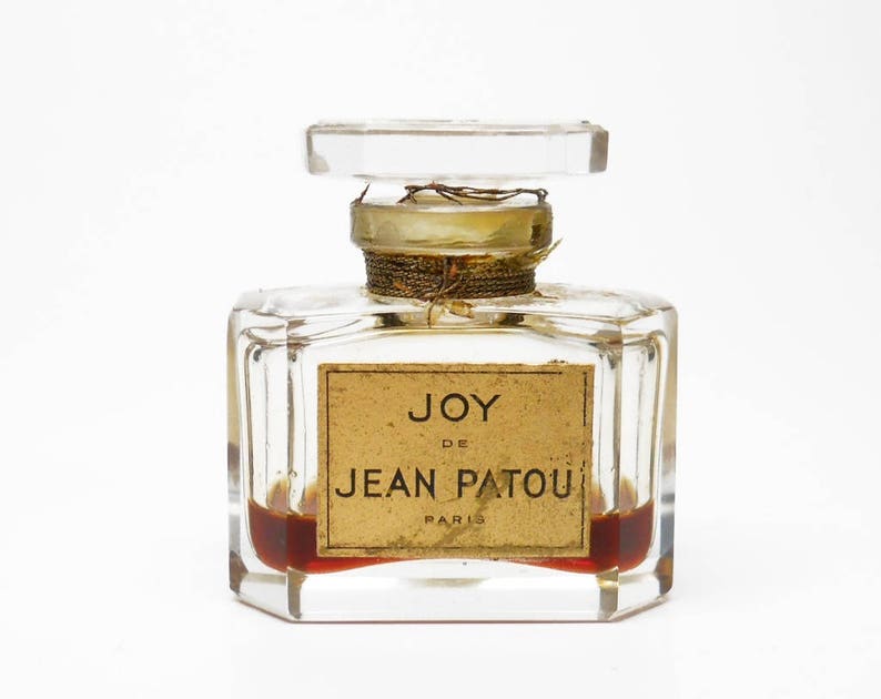 Sale Vintage 1940s Joy De Jean Patou Parfum Paris France Etsy