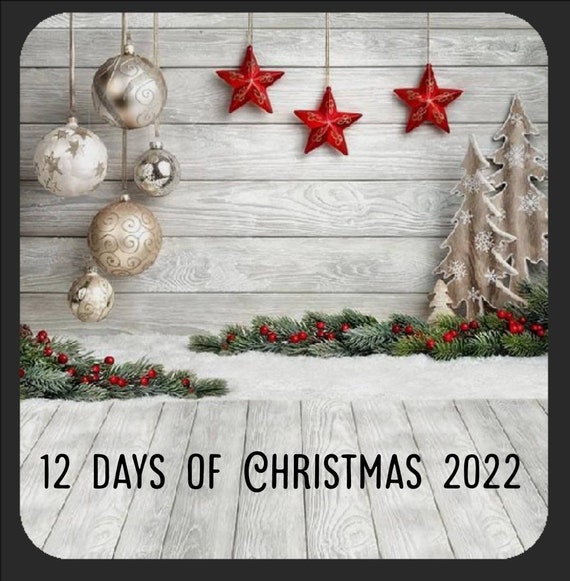 Days From Christmas 2022 2022 12 Days Of Christmas Gift Boxes. | Etsy Uk