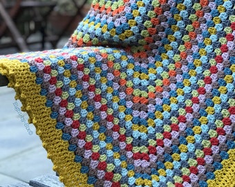 Mustard Granny Blanket