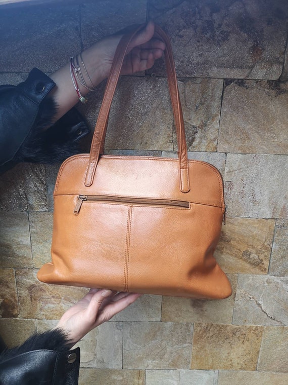 Leather handbag Picard Burgundy in Leather - 28262901