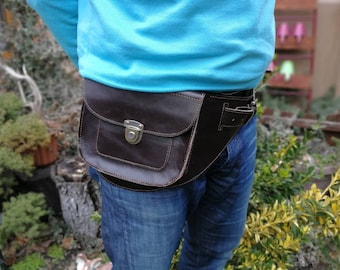 Designer Belt Bag, Waist Pack, Hip Bag Leather, Waist Bag, Leather Belt Bag, Leather Waist Bag, Leather Pouch, Leather Pouch Bag