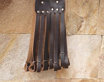 Hand made birdstraps, Leather bird straps, genuine leather