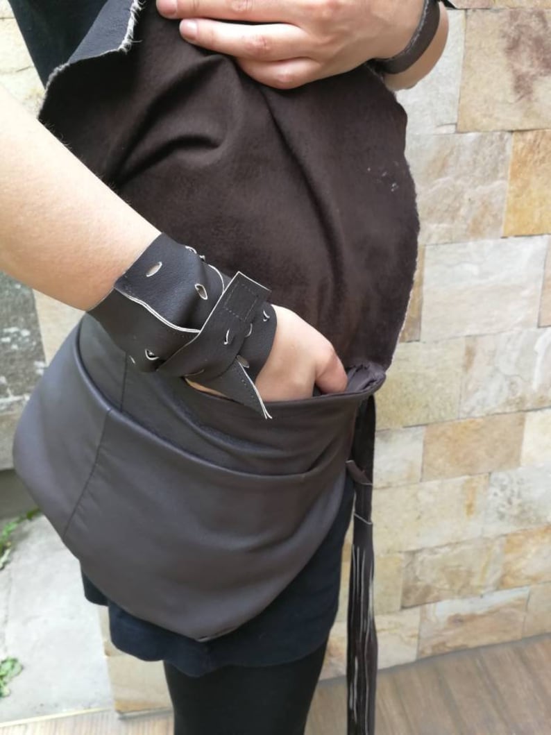 Large Fanny Pack Oversize Bum bag Genuine leather bag handbag Travel purse bum bag,fanny pack Hippie belt bag