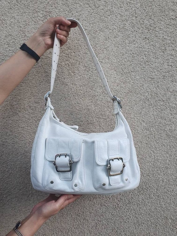 White Hobo Bag -  Hong Kong