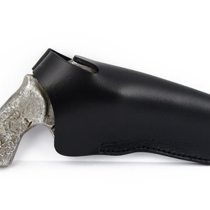 Custom made holster for 4 Inch revolvers, Belt Holster, Owb Leather, Smith Wesson 38. & 3.57