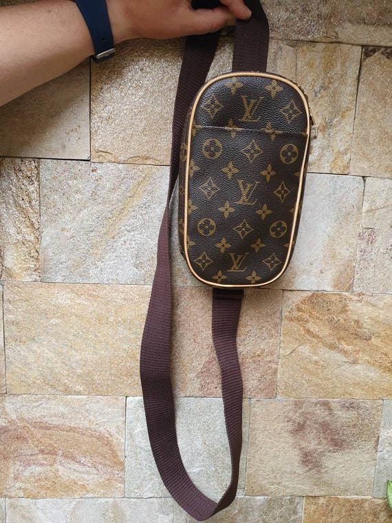 Louis Vuitton, Bags, Beautiful Pouchette Gange Crossbody