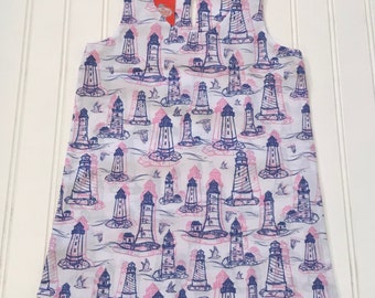 Sleeveless Dress/Lighthouse/Matching Clothing/Shorts