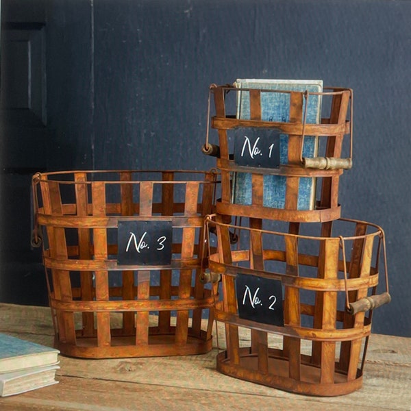 Distressed Baskets