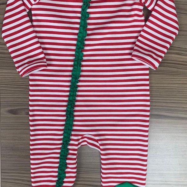 Weihnachten, Babybody, mit Füßen