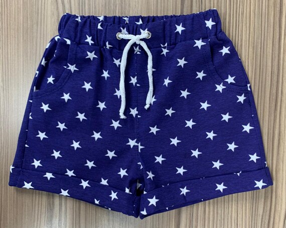 girls elastic waist shorts