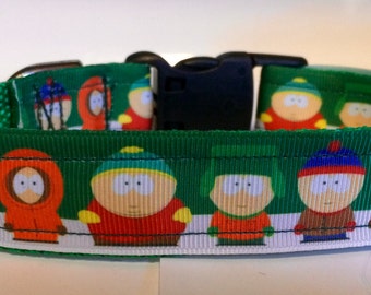 Southpark South Park dog collar Adjustable nylon