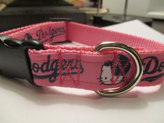 dodgers dog collar