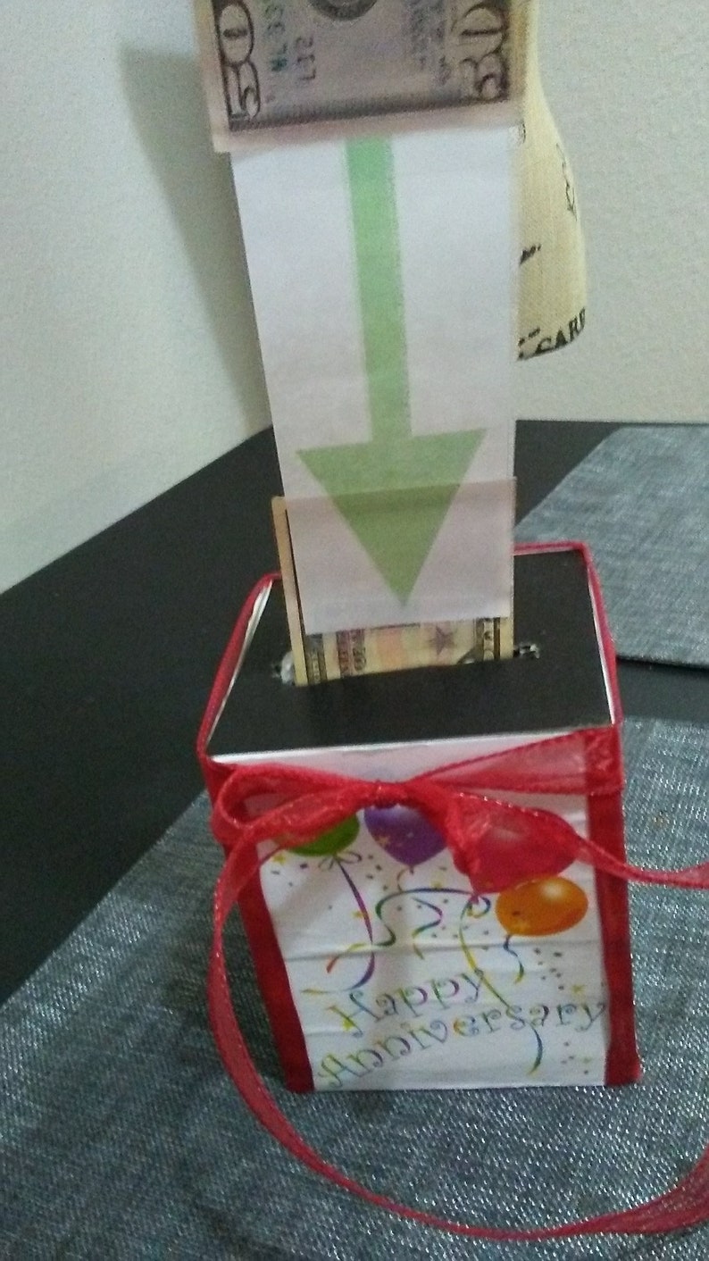 Tissue Box Money Dispenser Etsy