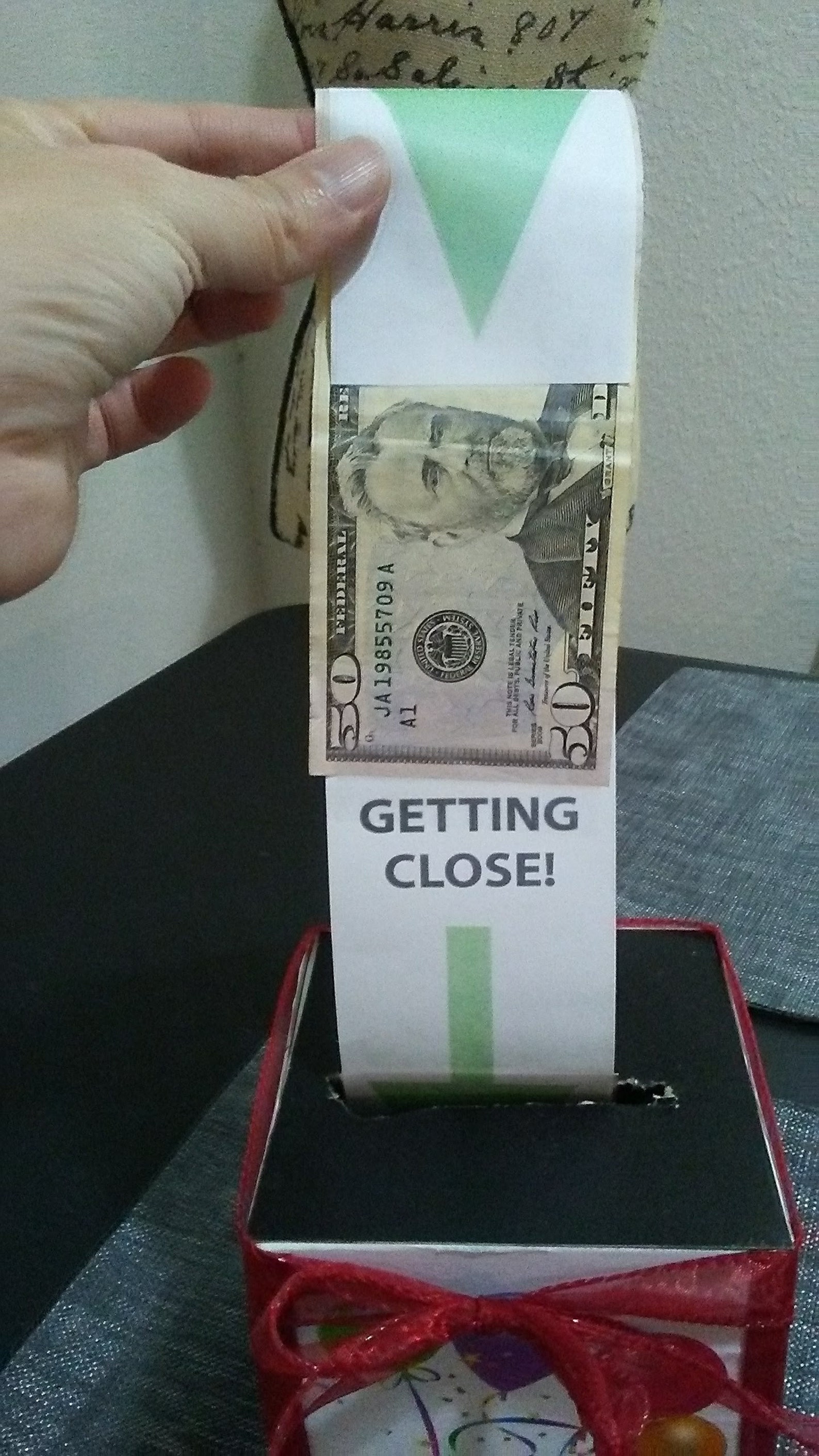 Tissue Box Money Dispenser Etsy