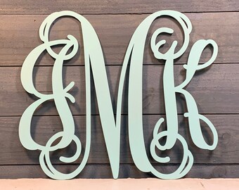 Wood Monogram | Wedding Monogram | College Dorm | Children's Nursery | Gifts for Her | Personalized Gifts | Christmas Gift