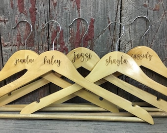 Wedding Party Dress Hangers | Personalized | Custom