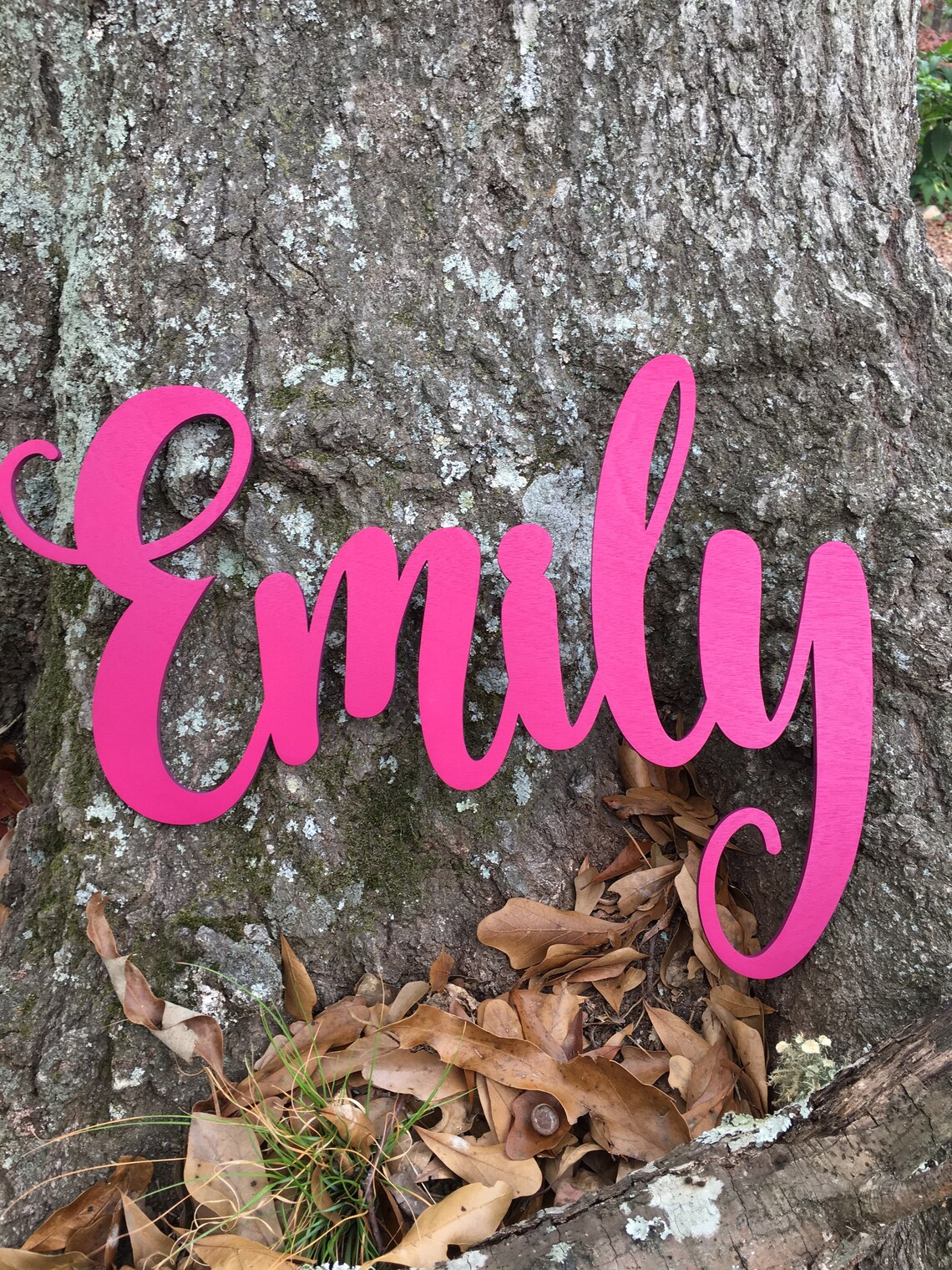 Wood Name Cut Out Nursery Decor Wooden Name Etsy