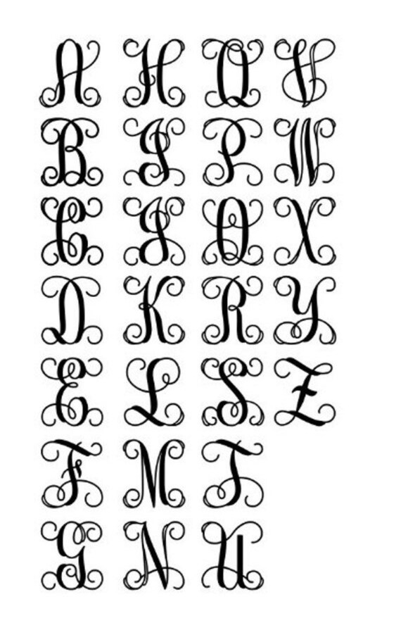 Single Letter Painted Front Door Hanger Etsy