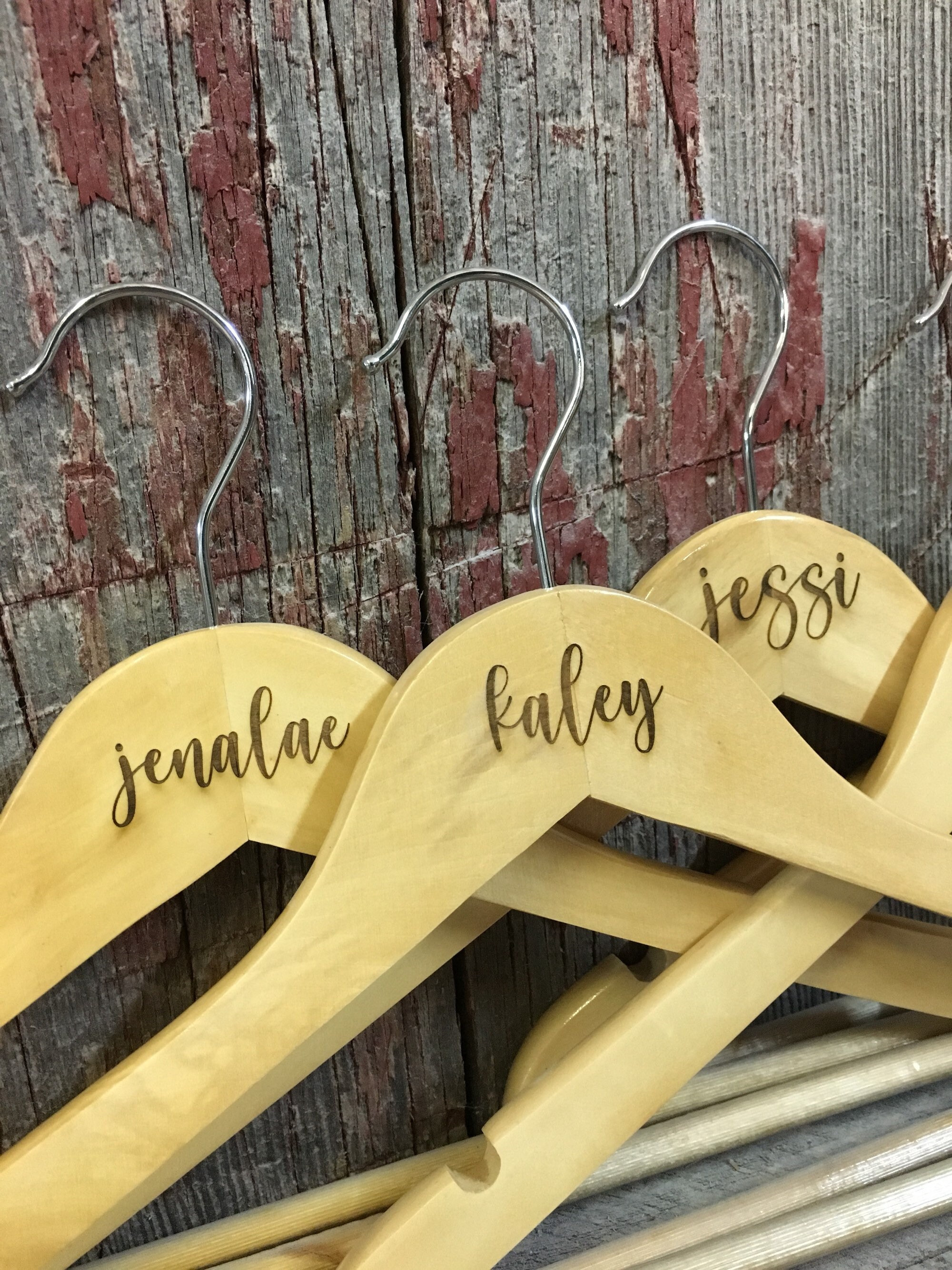 Bridal Party Wedding Dress Hangers Etsy