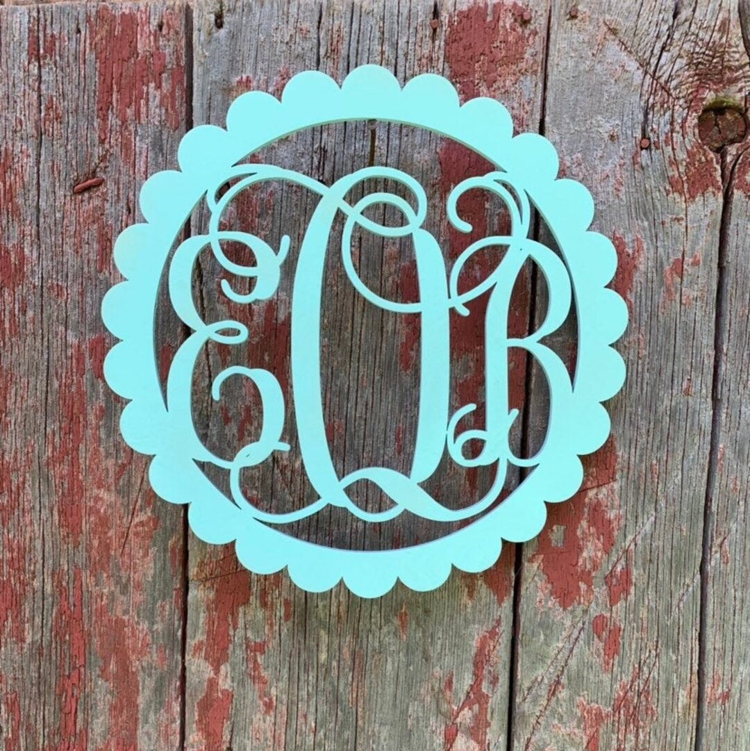 Wood Monogram | Wedding Monogram | College Dorm | Children's Nursery ...