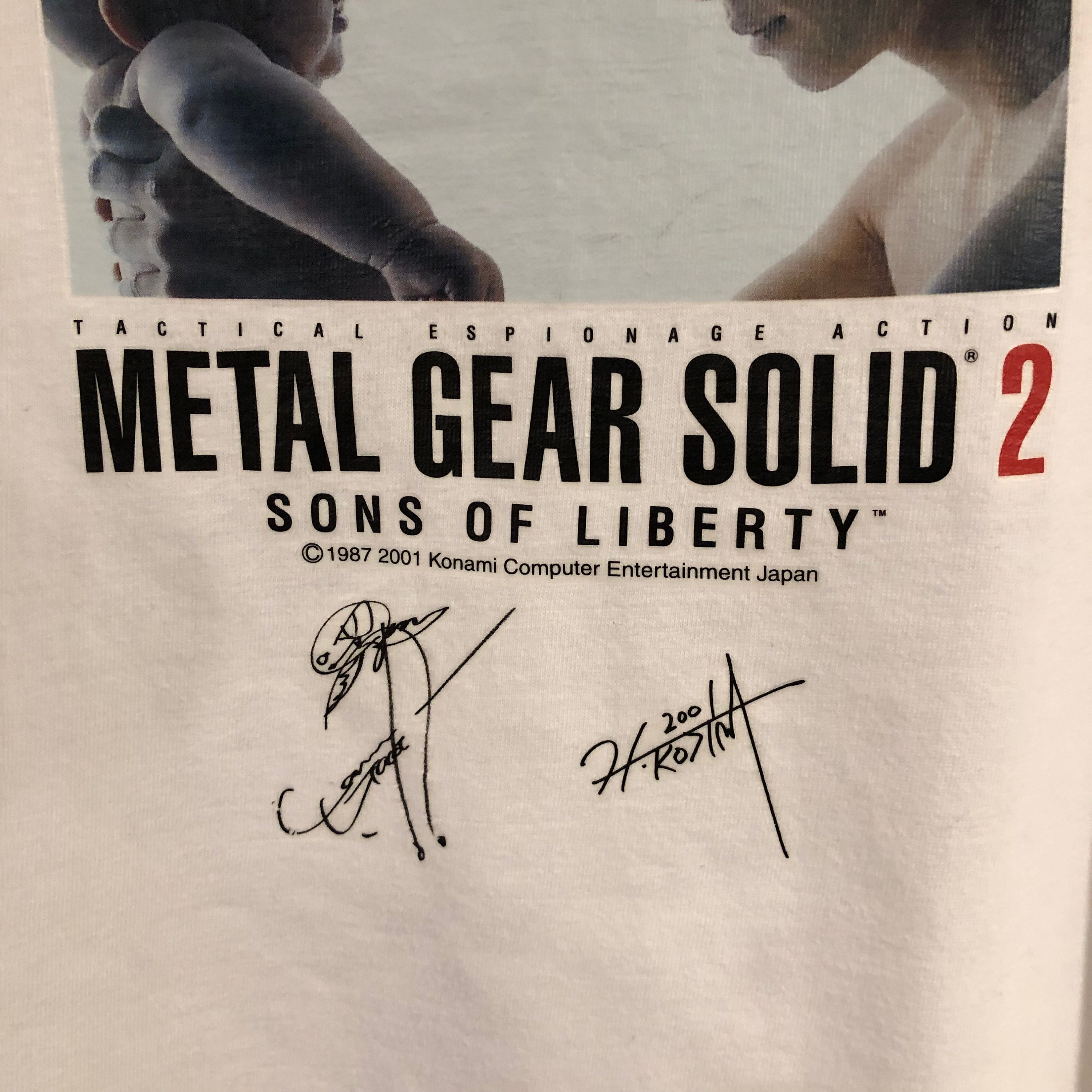 GACKT ガクト　メタルギアソリッド2 Tシャツ　レア GACKT ガクト メタルギアソリッド2 Tシャツ レア - メルカリ
