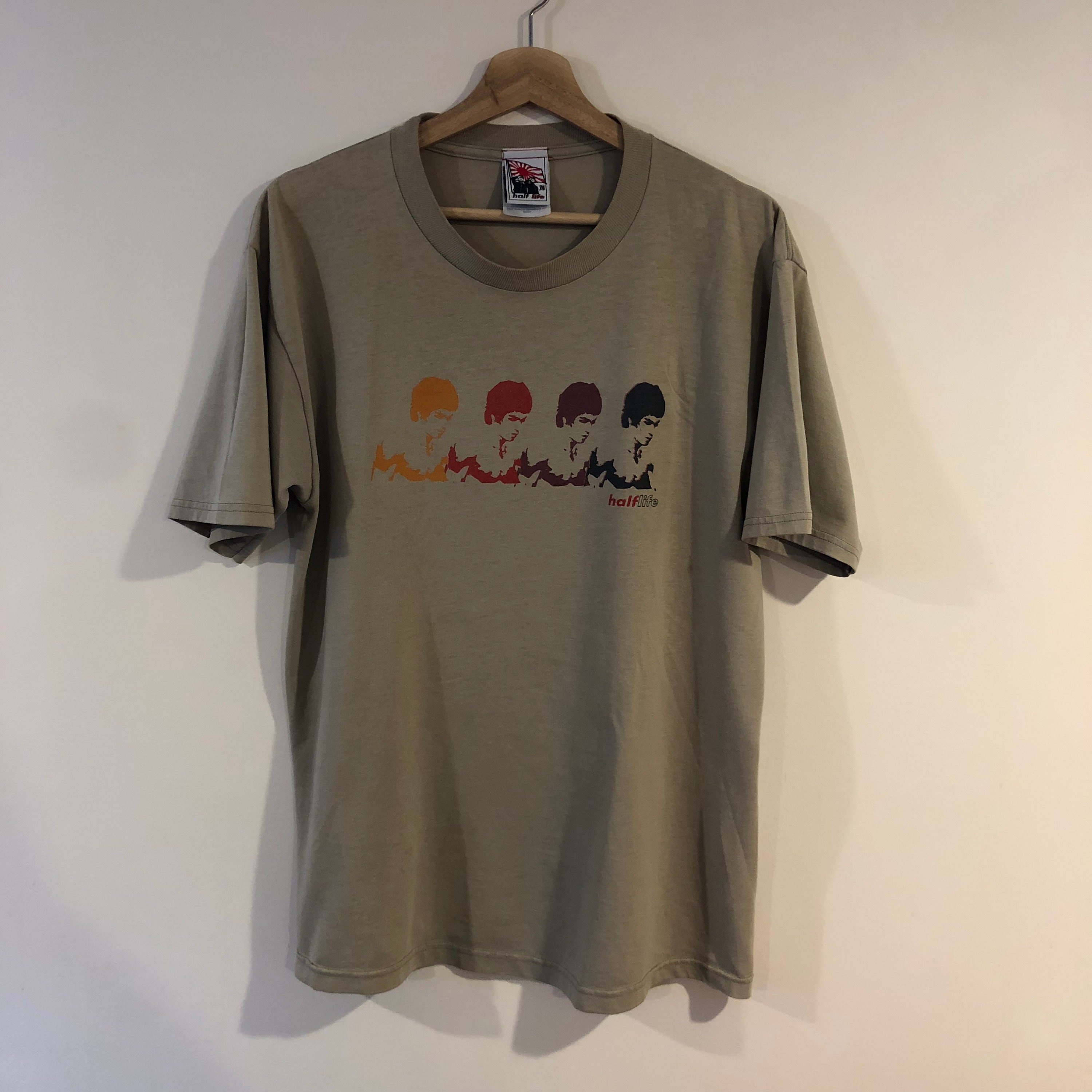 KONAMI L GEAR SOLID Δ: Tシャツ Lサイズ Solid Snake & Raiden MGS2 Sons of Liberty Premium Unisex T-shirt