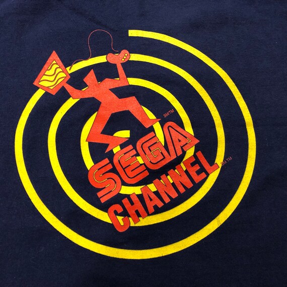 1994 SEGA Channel T-Shirt Size XL Rare Vintage Na… - image 5
