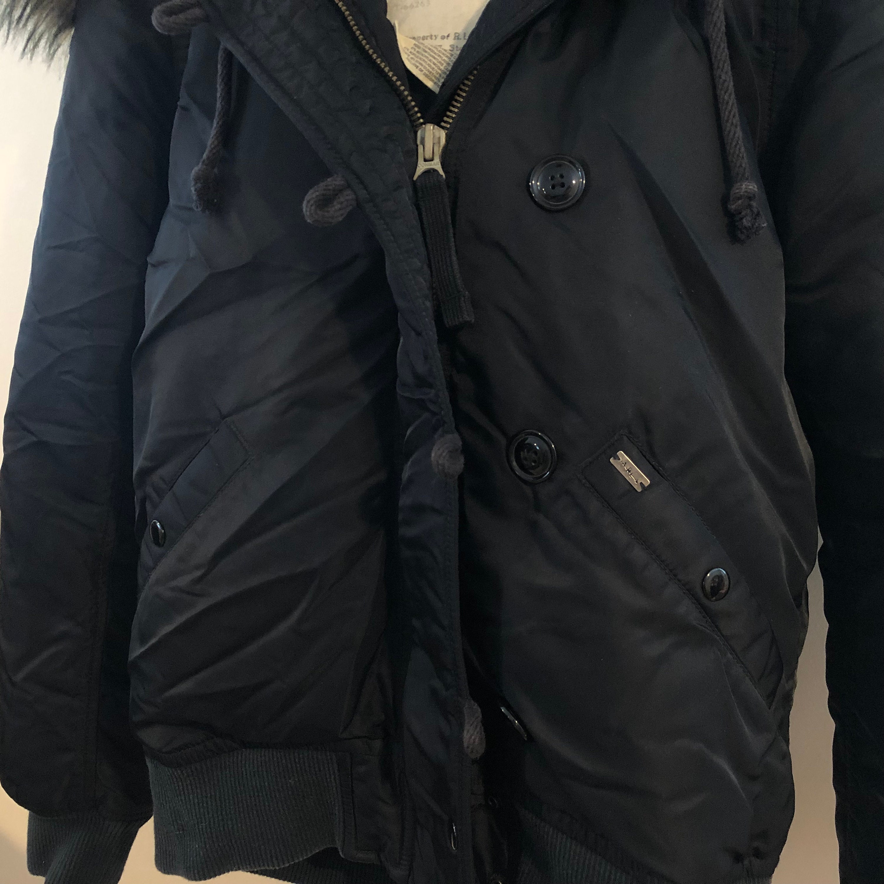 特別価格！Ralph Lauren Balmacaan 取り外し可能なフードJacket POLO ラルフローレンダウンベスト&ジャケット（フード着脱可能