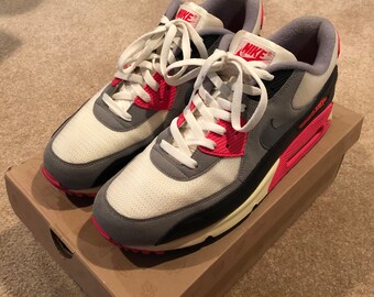 NIKE Air Max 90 INFRARED OG Size 13 Us 543361-161 Rare