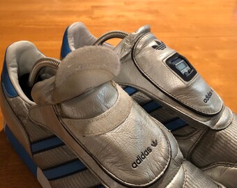 Adidas Micropacer Size 11.5 US Men's 117162 Metallic Silver / Blue