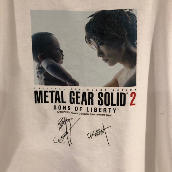 GACKT ガクト　メタルギアソリッド2 Tシャツ　レア GACKT ガクト メタルギアソリッド2 Tシャツ レア - メルカリ