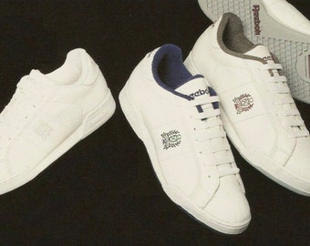 1989 Reebok Newport Crest Sneakers Size 13 US Men's Low Top - Main Image