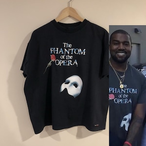 Phantom of the Opera T-shirt Size Large / XL Broadway Theatre Play Tee Shirt Roots Blank Canada Grunge Hipster New York Vintage Kanye West