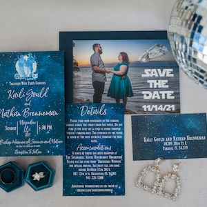 Star Wars Themed Custom Wedding Invitation Suite