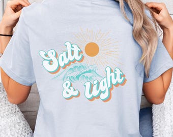 Salt and Light Christian Beach Tshirt