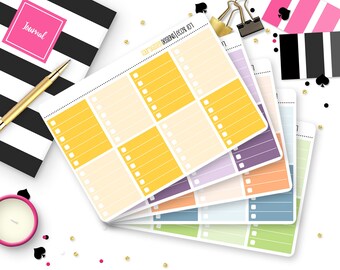 April Monthly Kit planner stickers made for ECLP or MAMBI Happy Planner Lavender Fields