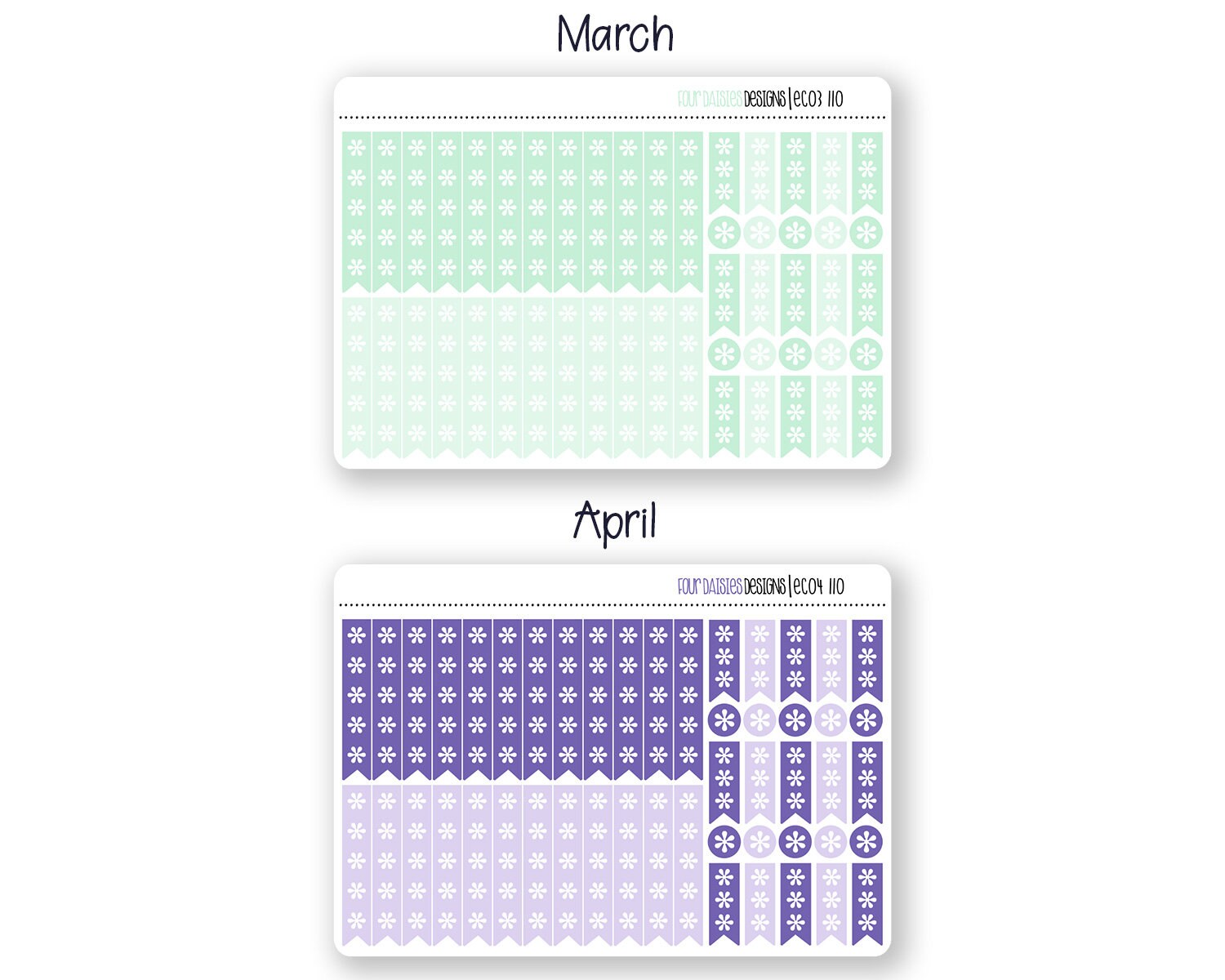 EC Checklist Planner Stickers for Erin Condren Life Planner, Plum Paper ...
