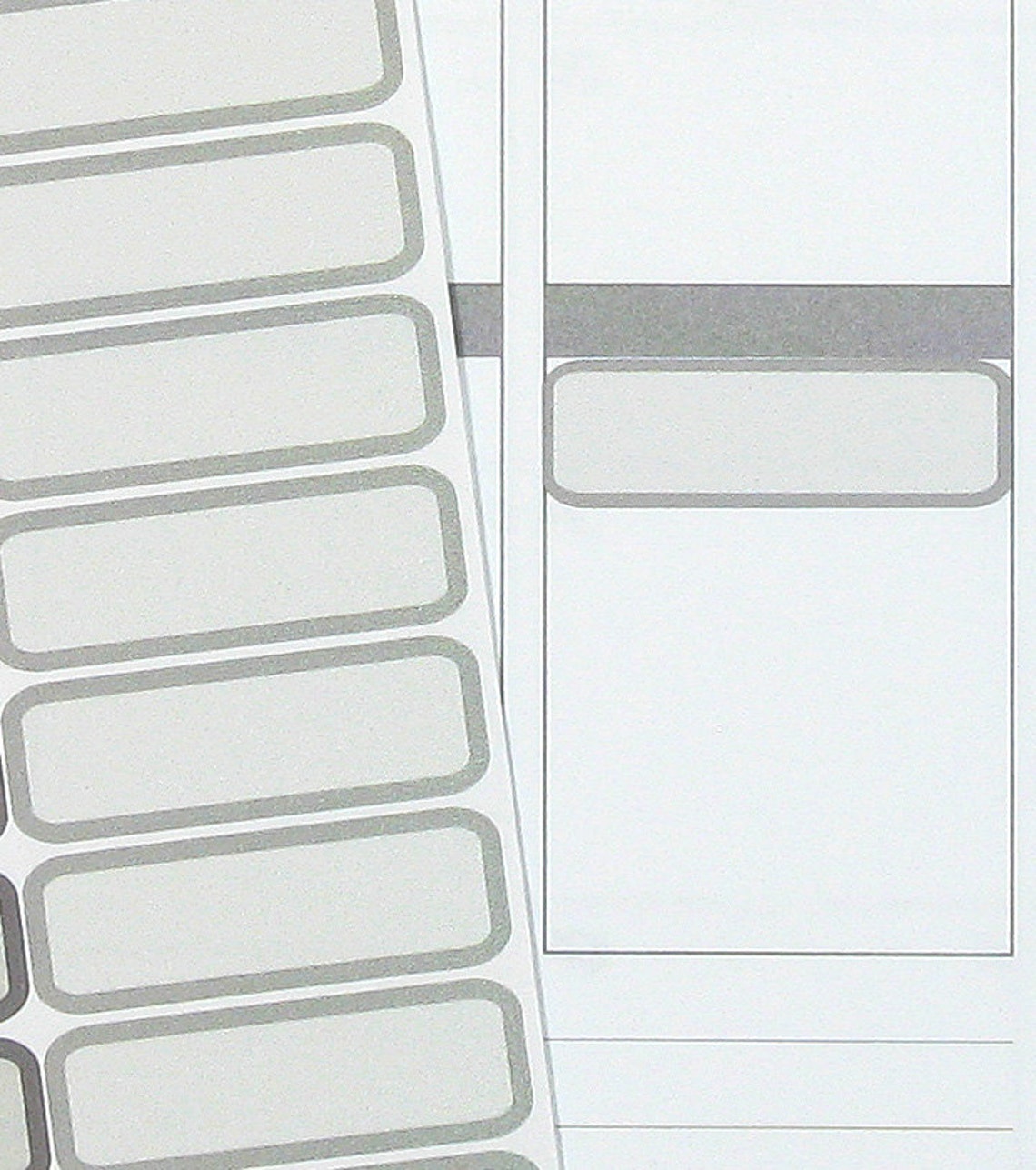 28 Neutral Quarter Box Planner Stickers for Erin Condren Life Planner ...