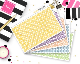 EC Checklist Planner Stickers for Erin Condren Life Planner, Plum Paper ...