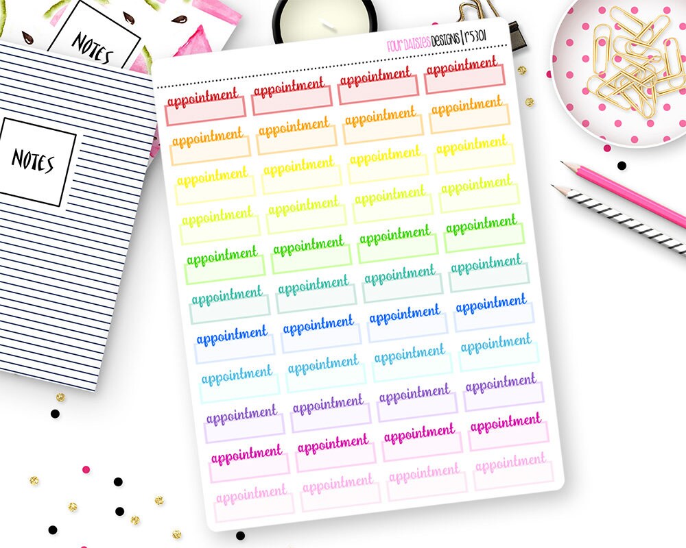 Custom Color Event Stickers for Erin Condren Life Planner, Plum Paper ...