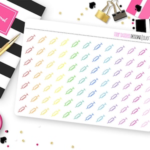 84 Syringe Icon Planner Stickers for Erin Condren Life Planner, Plum Paper or Mambi Happy Planners || IL107