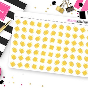 Weather Stickers for Erin Condren Life Planner, Plum Paper, Filofax or Kiki K Planners, Calendars or Scrapbooks image 2