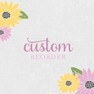 Custom Reorder - Planner Stickers for Erin Condren Life Planner, Plum Paper or Mambi Happy Planners