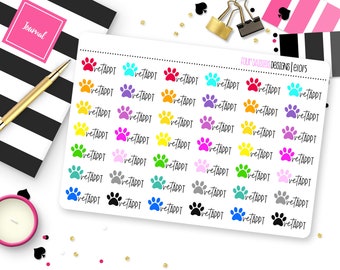 42 Vet Appointment Planner Stickers for Erin Condren Life Planner, Plum Paper or Mambi Happy Planner || E1015