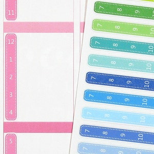 63 Hourly Planner Stickers for Erin Condren Life Planner, Plum Paper or ...
