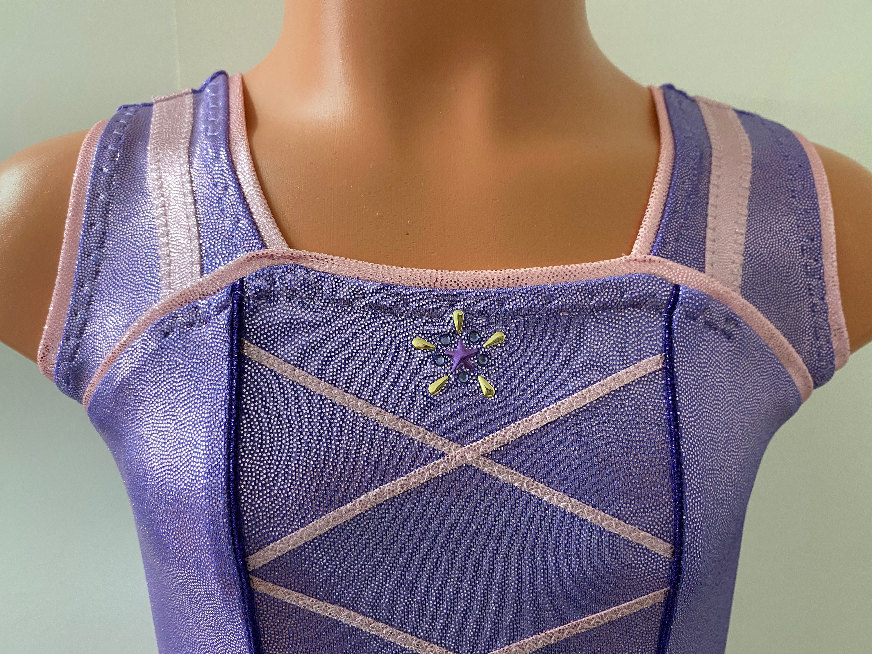 Rapunzel From Tangled Inspired Leotard For Gymnastics Or Dance Etsy Australia